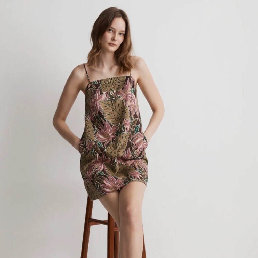 Goldie Mini Dress 100% linen